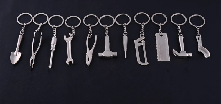 Multiple Styles Creative Practical Mini Screwdriver Tools Metal Preservative Durable Key-chain Car Key-ring Men&amp#39s Ornaments G |