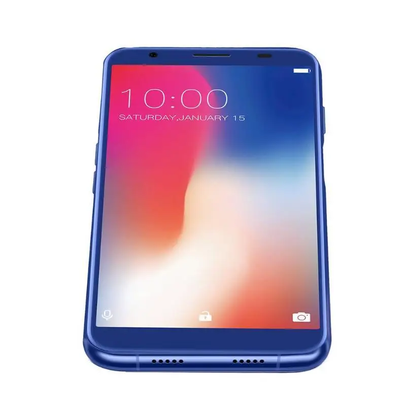 New Arrival Doogee X55 Side Fingerprint Smartphone 5.5 Inch 18:9 Hd Quad Core 16gb Rom Dual Camera 8.0 Mp Android 7.0 2800mah