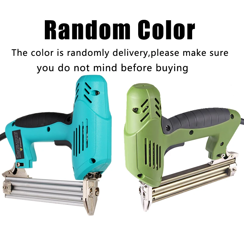 Ceny 10 30mm elektryczny prosty pistolet do paznokci Heavy Duty narzędzie do drewna elektryczny zszywacz paznokci 220V 2000W przenośne elektryczne pistolet Tacker