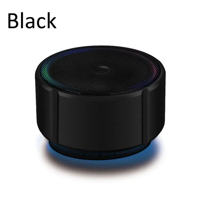 Беспроводной мини Bluetooth динамик дыхательный свет Cannon fm радио TF карта красочный