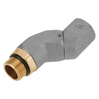 

360 Degree Rotation BSPP 3/4" Fuel Hose Universal Joint Fuel Fitting Gun Accessory Discount