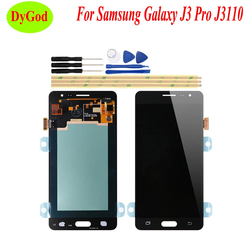 

OLED For Samsung Galaxy J3 Pro J3P J3110 LCD Display Screen Touch Complete Digitizer Replacement Part LCD Screen Display Combo