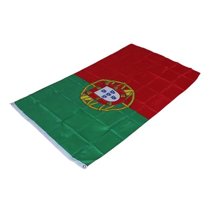 90x150 см португальский Национальный флаг подвесной флаг из полиэстера португальский Национальный флаг Крытый большой флаг для торжества