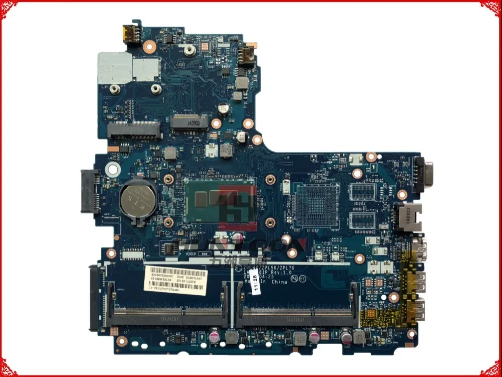 

High quality ZPL40/ZPL50/ZPL70 LA-B181P For HP Probook 450 G2 Laptop Motherboard 782635-001 SR1DV 2957U DDR3L Fully Tested