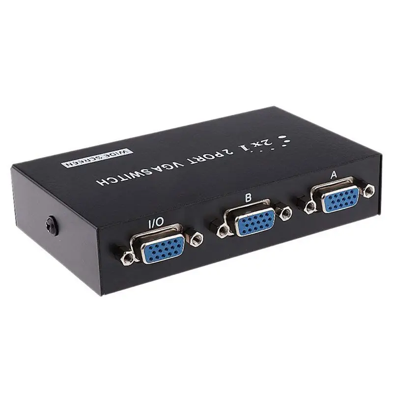 2 порта VGA монитор переключатель vga сплиттер|KVM-переключатели| |