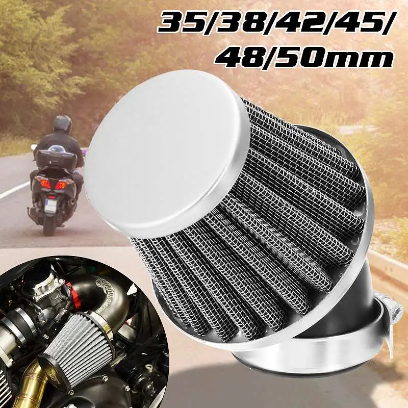 35mm 90 degree Elbow Bend Air Filter Fits 50cc-110cc ATV Go Kart Dirt Bike Fr US