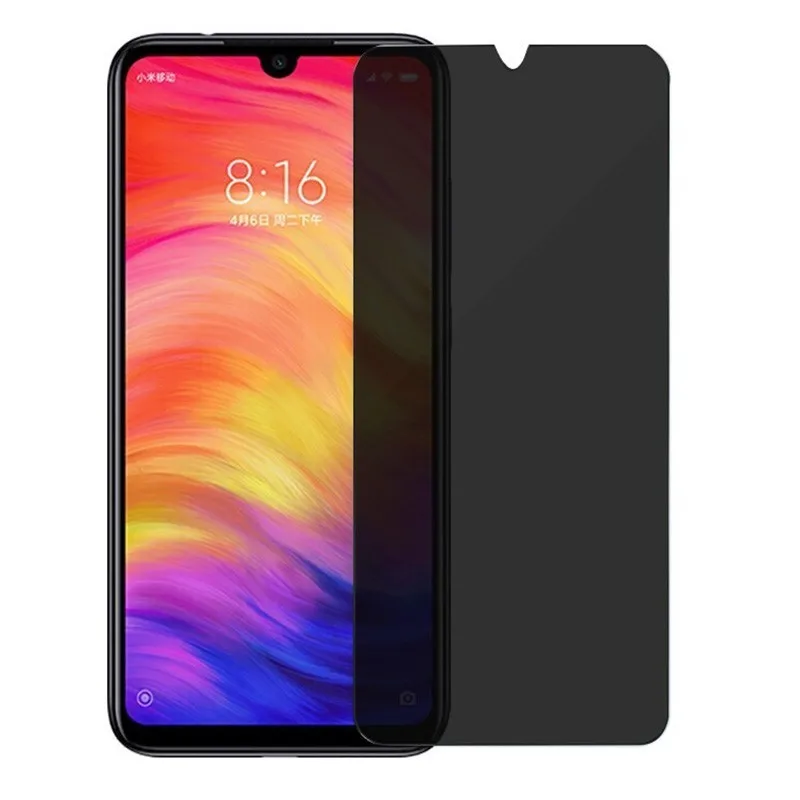 Оридвуд Redmi Note7 конфиденциальность Анти шпион закаленное стекло Scrren протектор