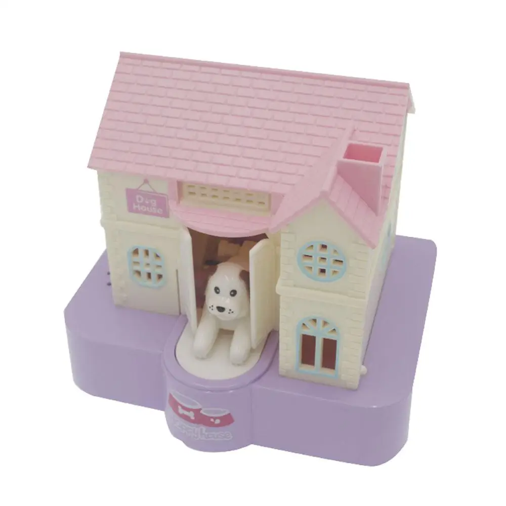 

Cartoon Robotic Dog Bank Money Box Music Money Bank Automatic Stole Coin Piggy Bank Money Saving House for Kid's Gift