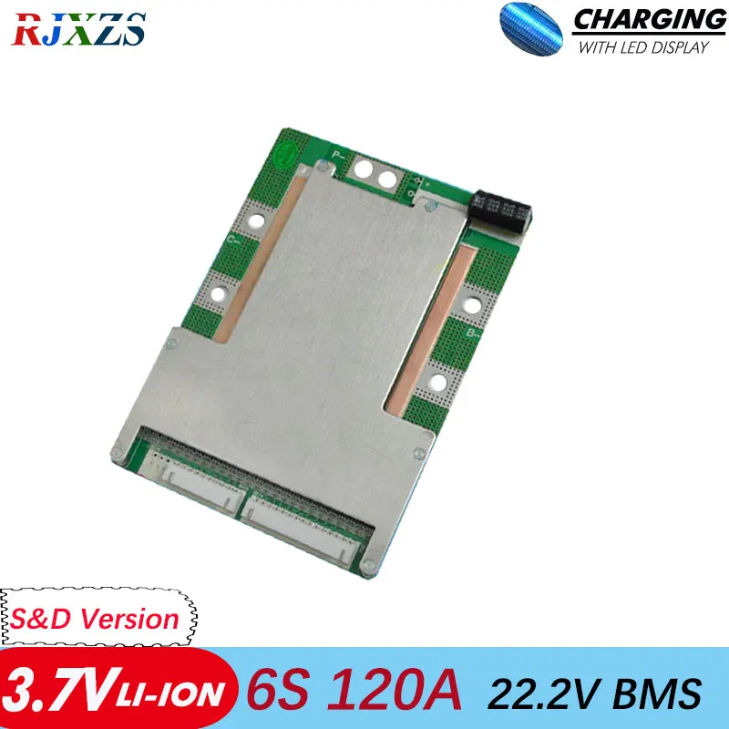 

6S 60A/ 80A/100A/120A bms 2018 new Li-ion BMS large high current BMS PCM for electric bike electric car