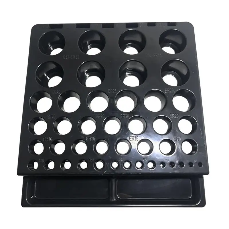 Drill Storage Box Milling Cutter Tool Rack Multiple Use Plastic