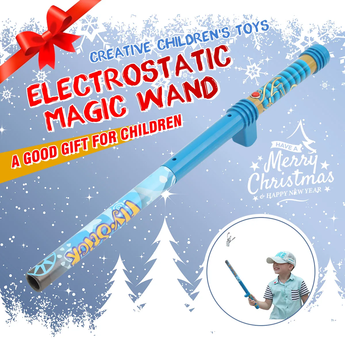 Magic Wand Fun Electrical Levitation Fly Stick Mini Toy Novel Gift