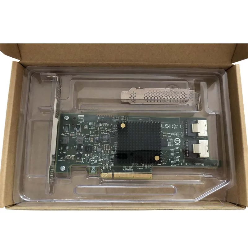 Eastforfuy Avago LSI SAS 9217 8i 9207 8 портовый HBA jino SFF8087 Mini HD 6 ГБ PCI E 3 0 X8 контроллер RAID