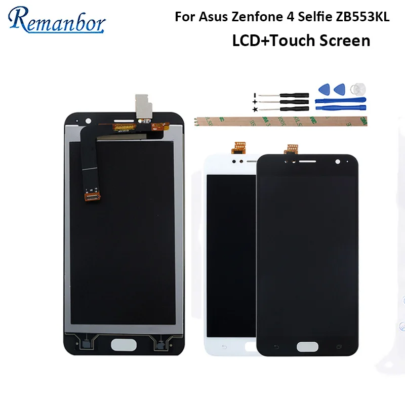 

Remanbor For Asus Zenfone 4 Selfie ZB553KL LCD Display And Touch Screen Screen Digitizer 5.5 inch For Asus Zenfone 4 With Tools