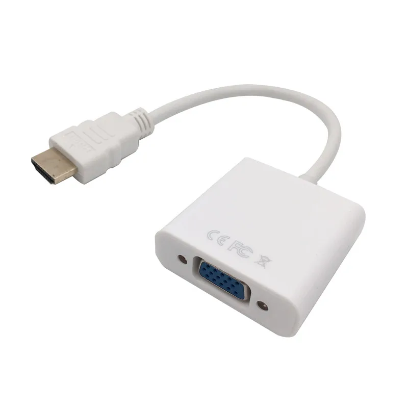 HDMI к VGA адаптер папа Famale конвертер 1080P видео аудио для ПК ноутбука планшета|Кабели