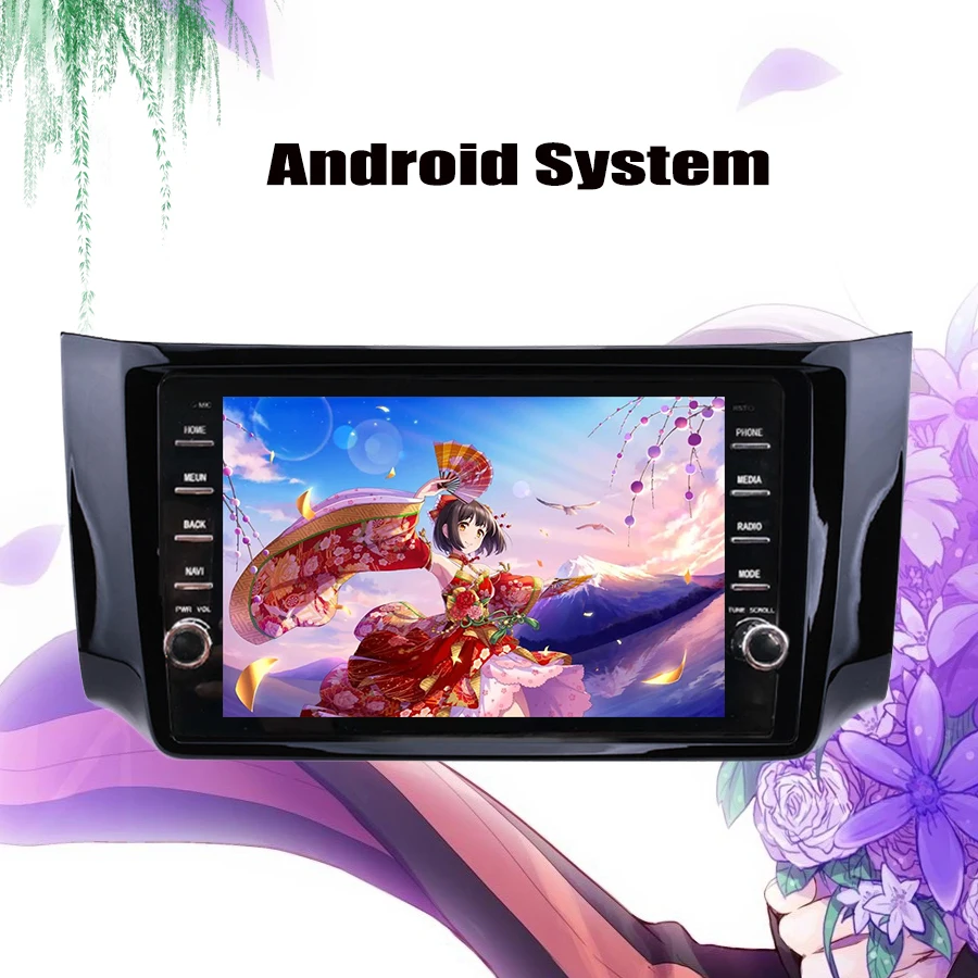 Sale Android 9.0 car dvd player for Nissan Sylphy B17 Sentra 12 2013 2014 15 2016 2017 2018 Stereo 4G gps navi stereo Dvr Head Unit 1