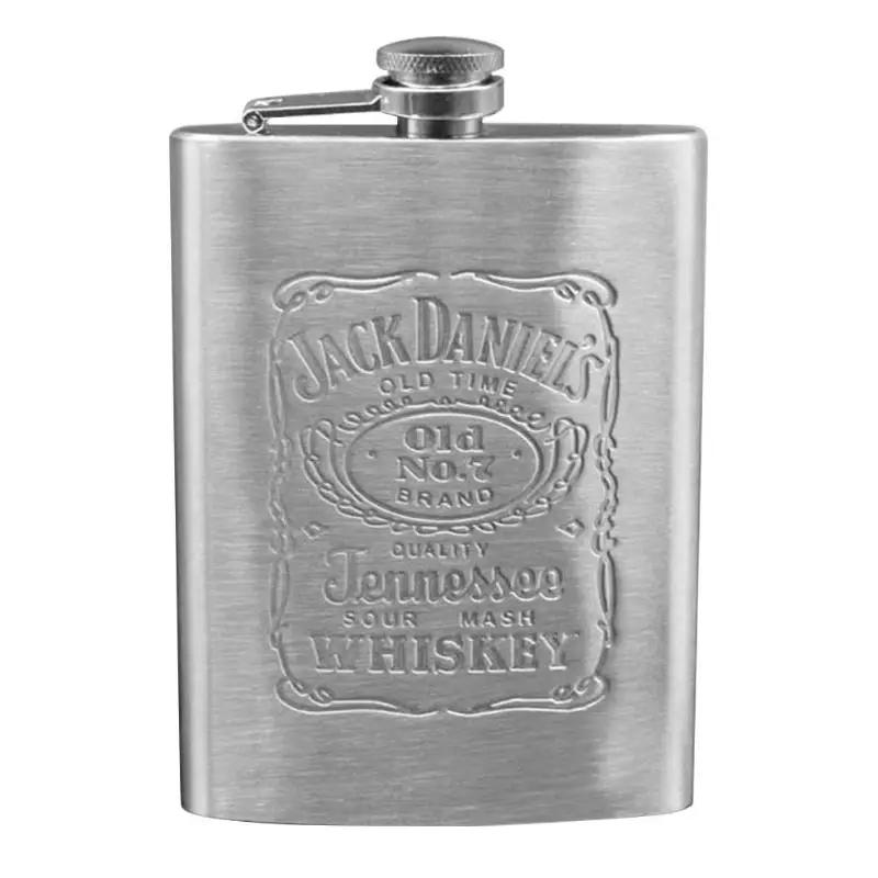 

New Stainless Steel Mini Hip Flask Flagon Portable Wine Whisky Alcohol Pot Bottle Mug Drinkware For Drinker Men Gift