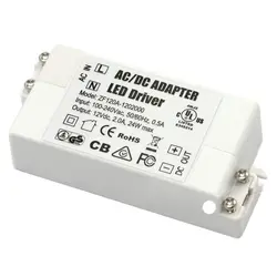 24 W источник питания светодиодный трансформатор 240 V-DC 12 V для G4 MR11 MR16 светодиодные полосы