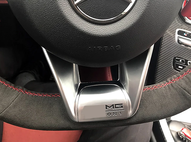 Для W117 B style автомобильный внутренний руль низкие крышки пластина ABS материал