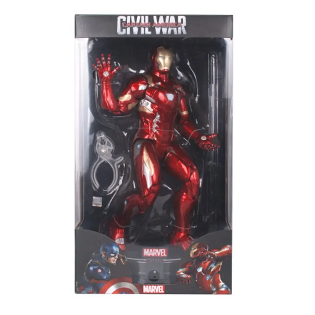 

14 Inches PVC Movable Toy Decoration Joints Movable Action Figure Collection Model Toys Superheroes Model Toys with Base