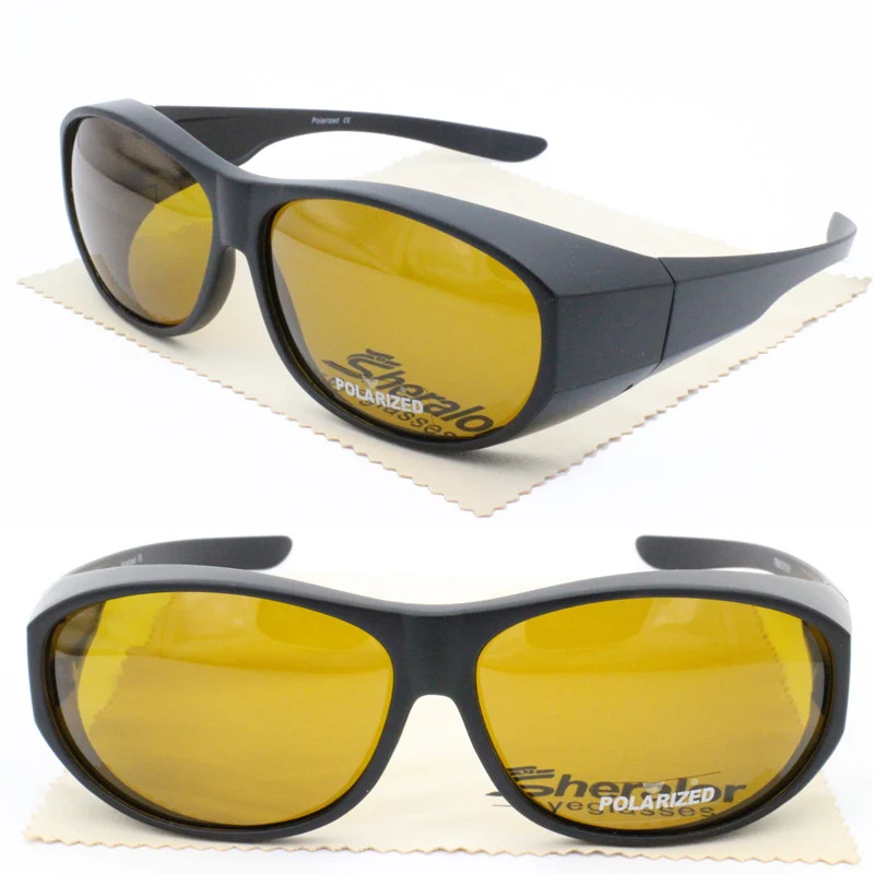 Anti blue light eyewear fit over gaming glasses UV400 polarized