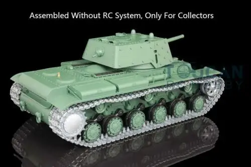 Henglong 1/16 советская KV 1 модель статического металлического бака 3878 W/O основная