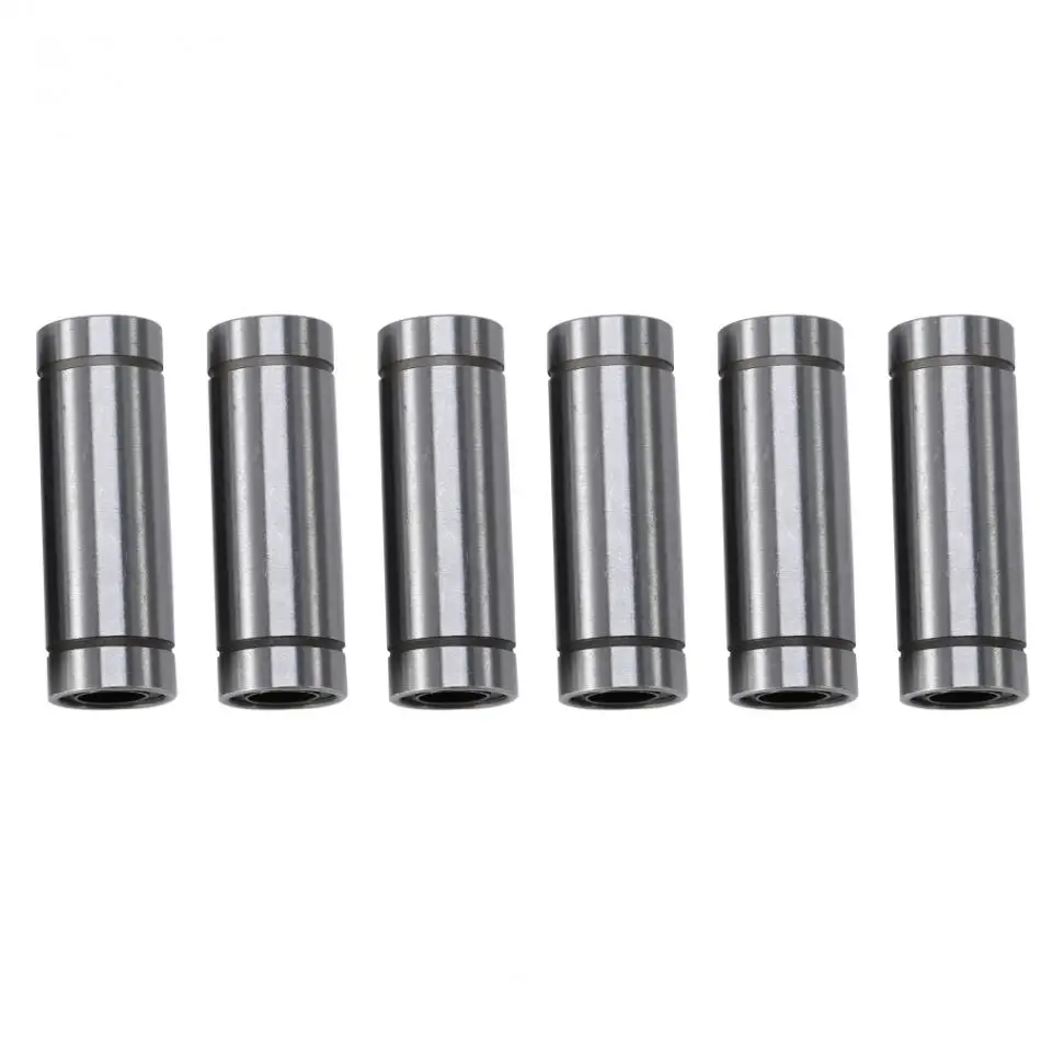 

Hot 6 Pcs/set LM8LUU 8mm Longer Linear Ball Bearing Slide Bearings for Printer Engraving Machine Wholesale