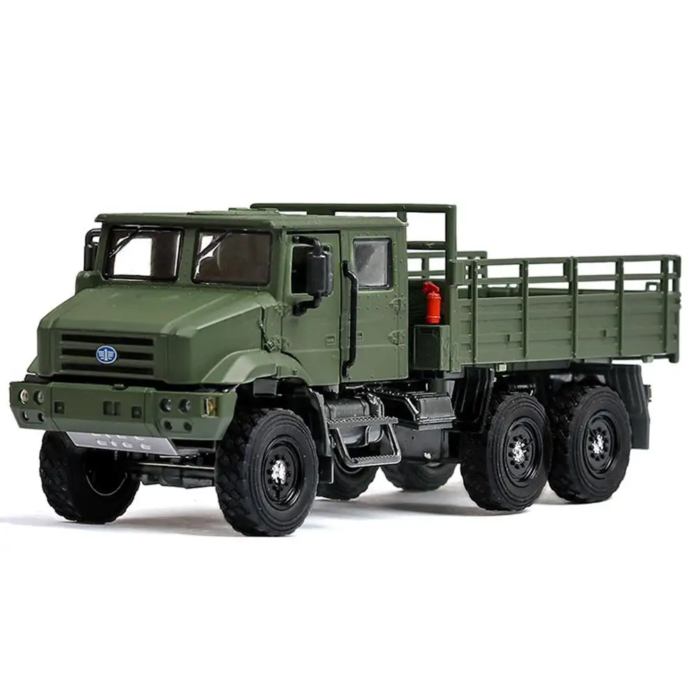 

Simulate Alloy Pull Back Truck Toy with Sound Light Function Desktop Decoration Kids Children Toys