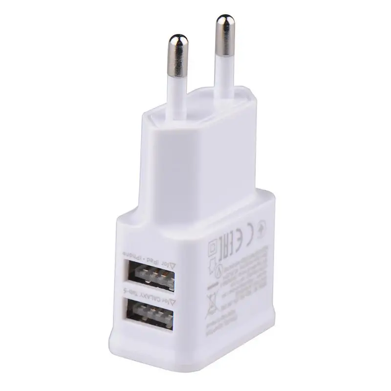 Универсальное зарядное устройство с двумя USB портами 5 В 1 а/2 А|Зарядные