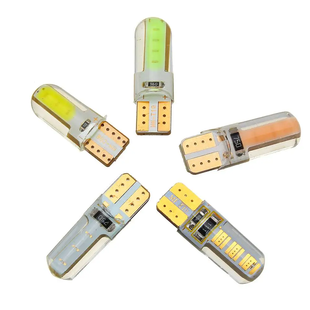 CLAITE T10 W5W 194 168 COB Светодиодные Автомобильные Боковые клиновидные габаритные огни