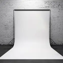 Pohiks 3x5ft Professional чистый белый фон фотографии высокое качество виниловая стена фото фон реквизит для фотостудии