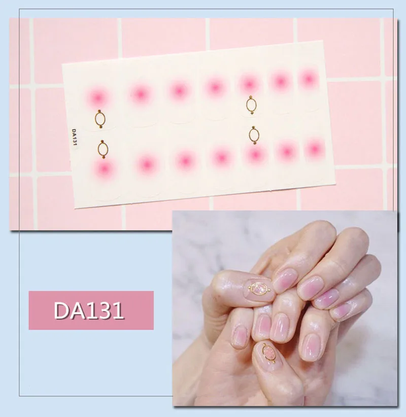14 подсказок/лист для маникюра ногтей Наклейки полное покрытие украшения «сделай сам» наклейки для ногтей персональные наклейки для ногтей