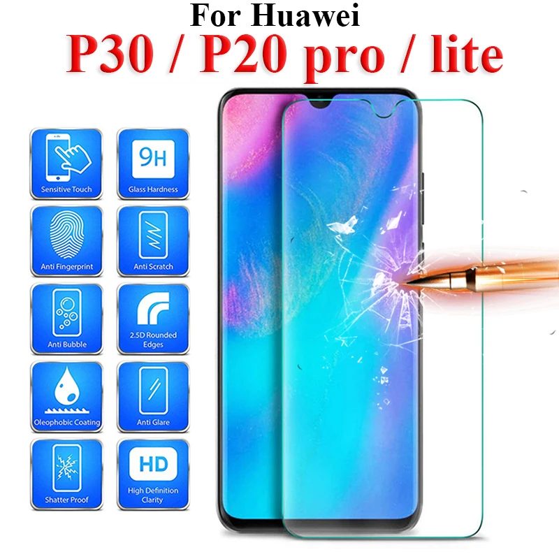 Защитное стекло для Huawei P30 Lite P20lite P20pro P 30 20 Light Huawey 10lite lite 20lite 20pro p30 Safety Verre|Защитные