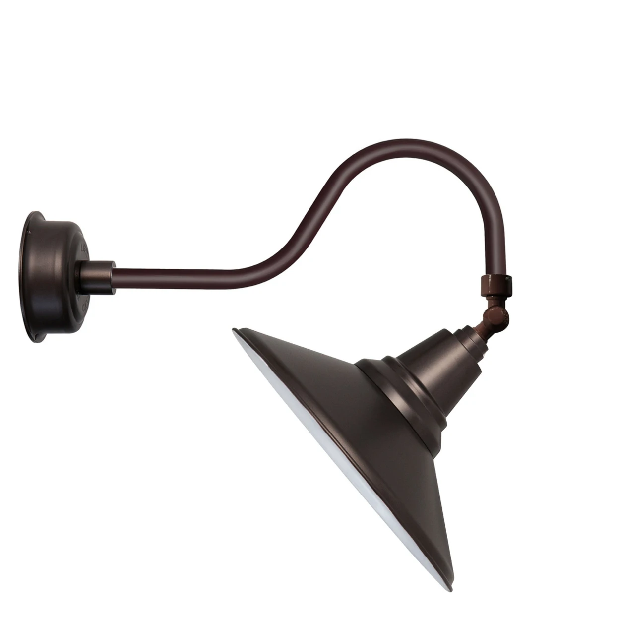16&quot Calla LED Sign Light with Contemporary Arm in Mahogany Bronze | Лампы и освещение