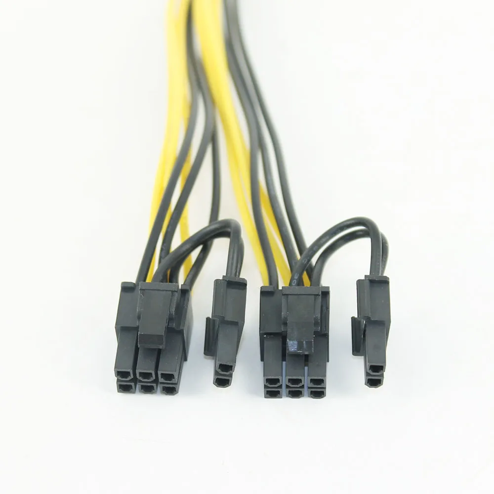 Удлинительный кабель JONSNOW Power 20 см 8 контактный штекер двойной 8Pin(6 + 2) PCI E для