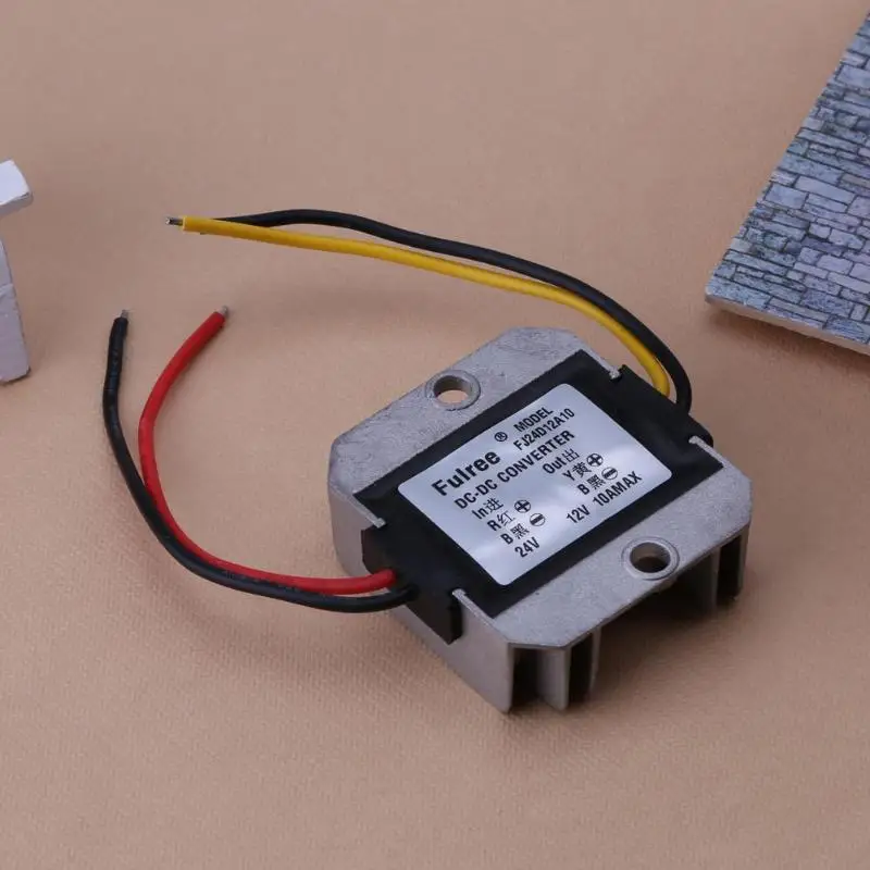 

DC-DC 24V to 12V 10A Step-down Voltage Reducer Power Converter Module