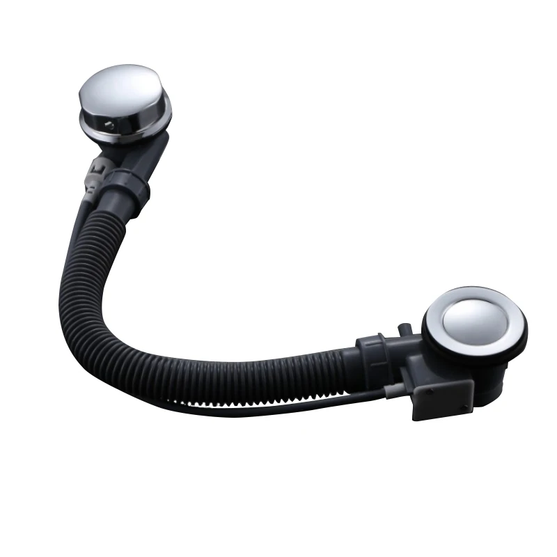 

CNIM Hot Black Copper Knob Bouncing Cable Black Motorized Belt Overflow Bathtub Water Floor Drain Copper Knob Bounce Cable Mot