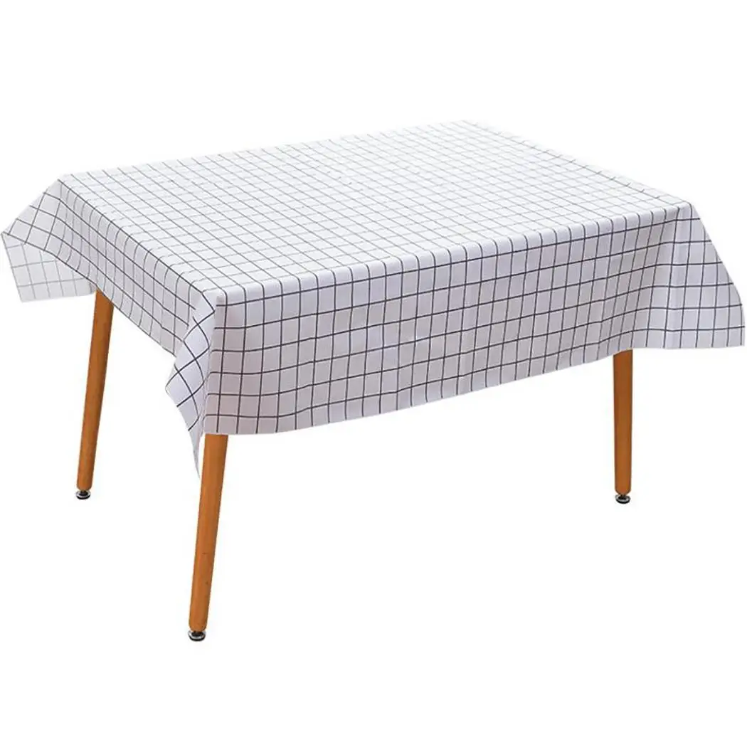 قابل للغسل مستطيلة منقوشة سماط المنزل الجدول توبر مصنوعة من PEVA ، قابل للغسل ودائم. الديكور