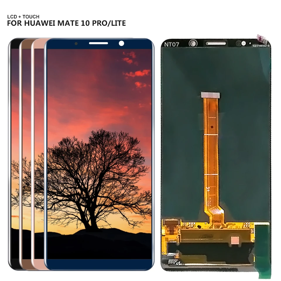 

For 6.0" Huawei Mate 10 Pro LCD Display Touch Screen Digitizer Panel Assembly Replacement+Tools