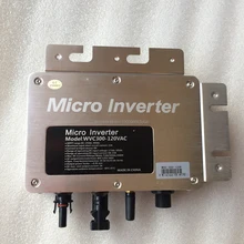 WVC300 микро-решетчатая Объединенная инвертор со слежением за максимальной точкой мощности инвертор немодулированного синусоидального сигнала Вход DC22V-50V, Выход AC110/230 В пер. тока, 50/60HZ с Водонепроницаемый IP65