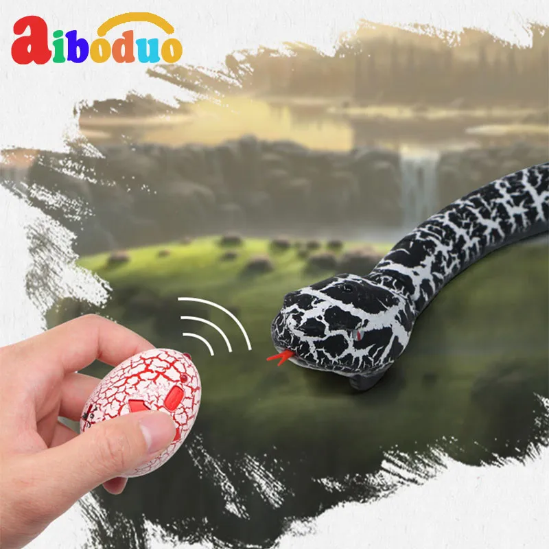 

New Pattern Tricky Toys New Peculiar Toys Remote Control Rattlesnake Remote Control Cobra Funny Toys