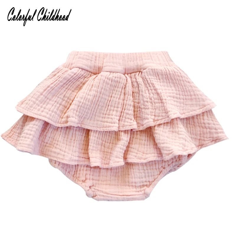 

Adorable cotton linen Girls pettiskirt baby tutu skirts toddler infant short cake skirt children princess pink tulle puffy skirt