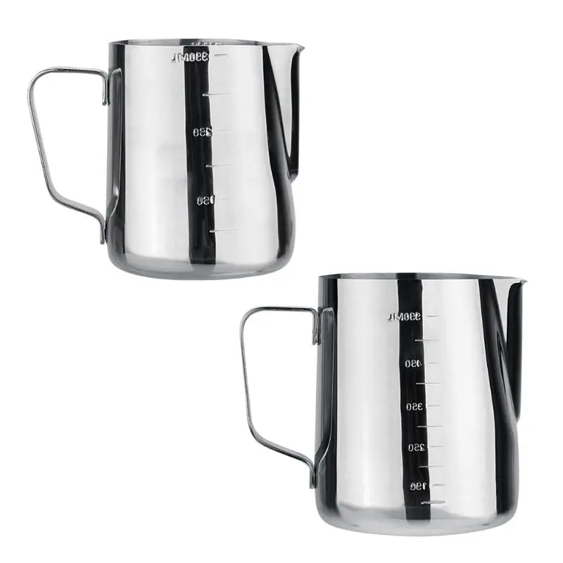 

350ml/600ml Espresso Coffee Milk Cup Stainless Steel Mugs Caneca Thermo Frothing Pitcher for Barista Latte Coffee Art Craft Tool