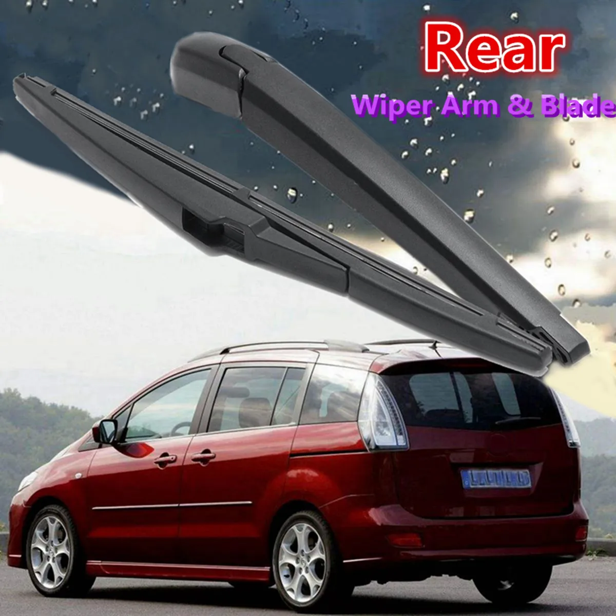 

Rear Windscreen Wiper Blade & Arm Windshield Wipers For MAZDA 5 2006-2013 for MAZDA 6 2003-2008 Car Accessories