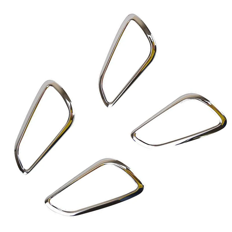 

For Ford Focus 12-14 Steel Inner Door Handle Frame Cover Trim 4pcs/Set Useful