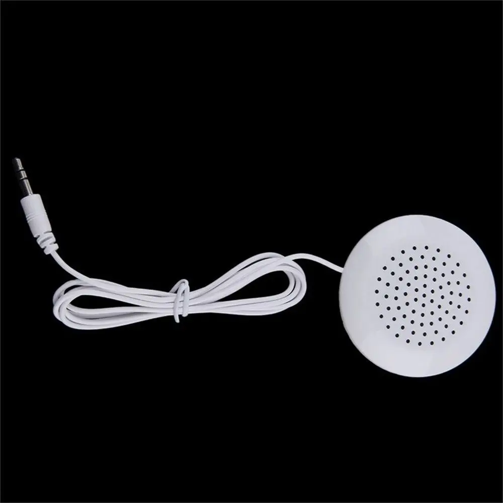 Мини Белый 3 5 мм Подушка динамик для iPhone iPod CD Радио MP3 плеер GL|Портативные колонки|