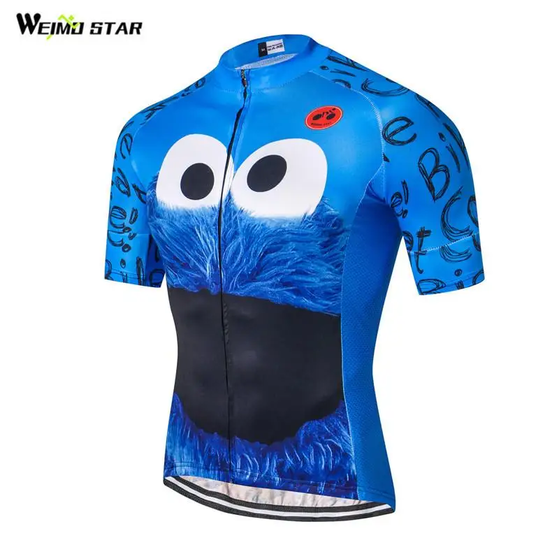 

Weimostar Funny Cycling Jersey Summer Short Sleeve Mountain Bike Clothing Quick Dry Bicycle Jersey Shirt Breathable Cycling Wear