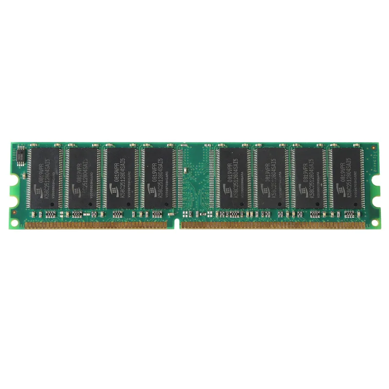 Yruis Ddr 1G Pc Ram Память Dimm 2 6 V 184Pin настольная Внутренняя для компьютерных игр Ram(400
