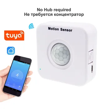 

Motion Sensor WIFI Tuya Smart Life APP Mini PIR Infrared Motion Detector WIFI Movement Alarm System Wireless Home Security