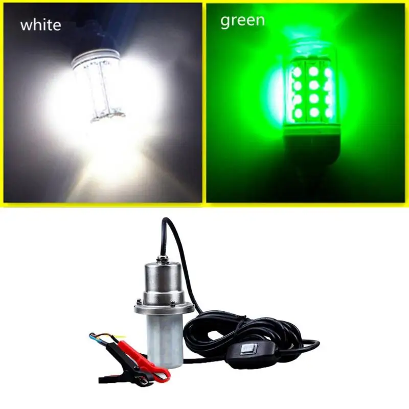 

12V Fishing Light SMD5630 LED Underwater Fishing Lure Fish Finder Lamp for Attracts Prawn Squid Krill