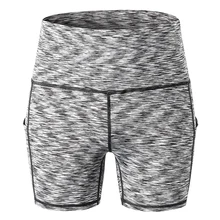 Для женщин Высокая Талия шорты для йоги животик Управление тренировки работает для спортивной йоги шорты С Карманом Шорты для тренировок Для женщин фитнес Шорты